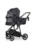 Wózek 3w1 RIKO MILA MAGMA – Lekki zestaw z gondolą i fotelikiem COSMO