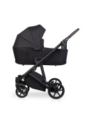 Wózek 3w1 RIKO MILA MAGMA – Lekki zestaw z gondolą i fotelikiem COSMO