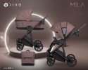 Wózek 3w1 RIKO MILA MOUSSE – Lekki zestaw z gondolą i fotelikiem COSMO