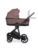 Wózek 3w1 RIKO MILA MOUSSE – Lekki zestaw z gondolą i fotelikiem COSMO