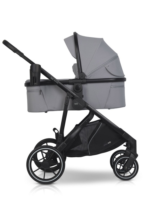 EASYGO DUO FLEX Grey – innowacyjny wózek dla jednego lub dwójki dzieci