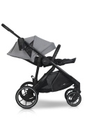 EASYGO DUO FLEX Grey – innowacyjny wózek dla jednego lub dwójki dzieci