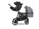 EASYGO DUO FLEX Grey – innowacyjny wózek dla jednego lub dwójki dzieci