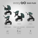 EASYGO DUO FLEX Green – innowacyjny wózek dla jednego lub dwójki dzieci