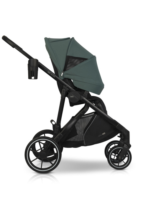 EASYGO DUO FLEX Green – innowacyjny wózek dla jednego lub dwójki dzieci