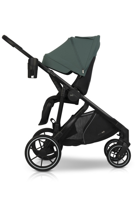 EASYGO DUO FLEX Green – innowacyjny wózek dla jednego lub dwójki dzieci