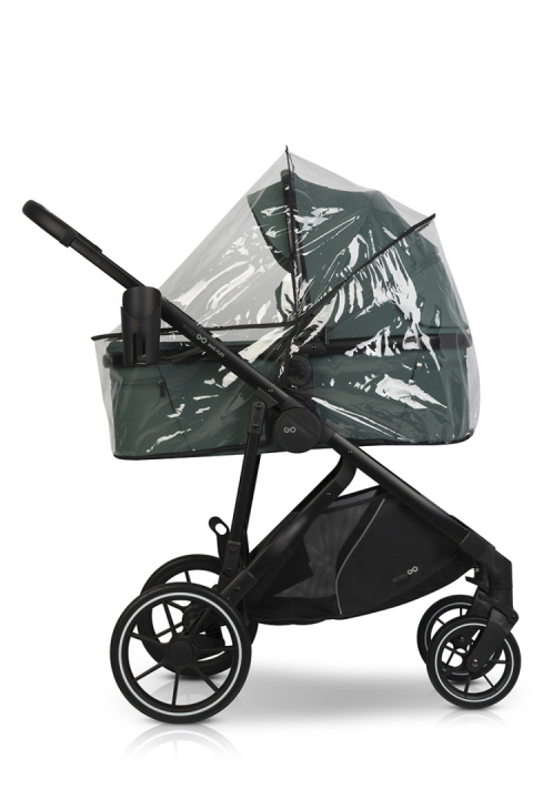 EASYGO DUO FLEX Green – innowacyjny wózek dla jednego lub dwójki dzieci