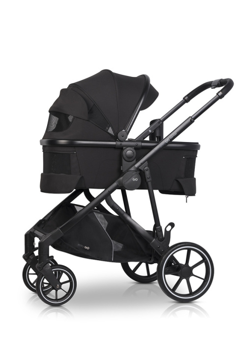 EASYGO DUO FLEX Black – innowacyjny wózek dla jednego lub dwójki dzieci