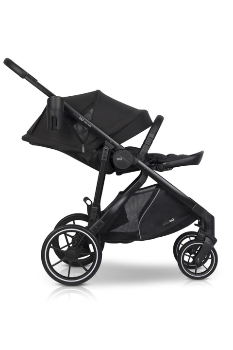 EASYGO DUO FLEX Black – innowacyjny wózek dla jednego lub dwójki dzieci