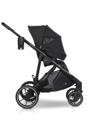 EASYGO DUO FLEX Black – innowacyjny wózek dla jednego lub dwójki dzieci