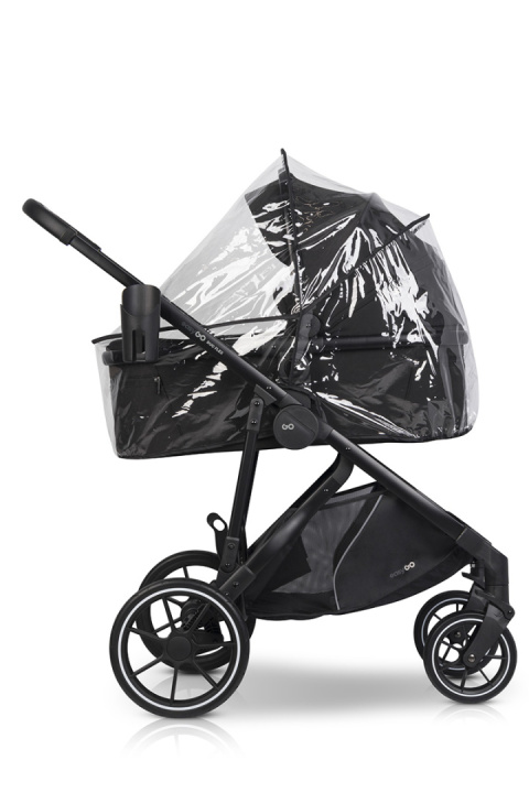 EASYGO DUO FLEX Black – innowacyjny wózek dla jednego lub dwójki dzieci