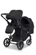 EASYGO DUO FLEX Black – innowacyjny wózek dla jednego lub dwójki dzieci