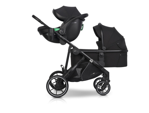 EASYGO DUO FLEX Black – innowacyjny wózek dla jednego lub dwójki dzieci