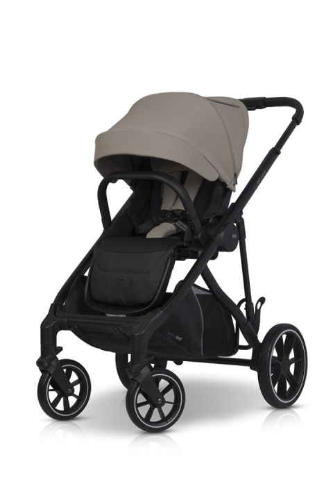 EASYGO DUO FLEX Beige – innowacyjny wózek dla jednego lub dwójki dzieci
