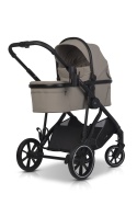 EASYGO DUO FLEX Beige – innowacyjny wózek dla jednego lub dwójki dzieci