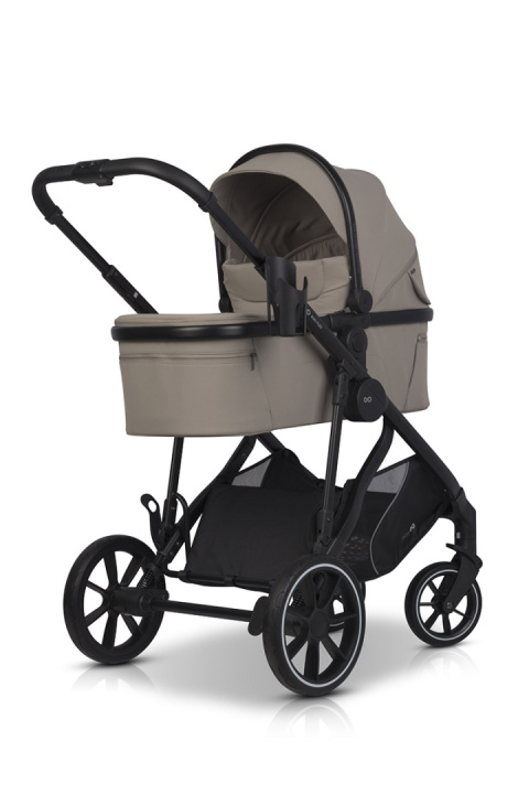 EASYGO DUO FLEX Beige – innowacyjny wózek dla jednego lub dwójki dzieci