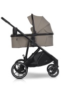 EASYGO DUO FLEX Beige – innowacyjny wózek dla jednego lub dwójki dzieci