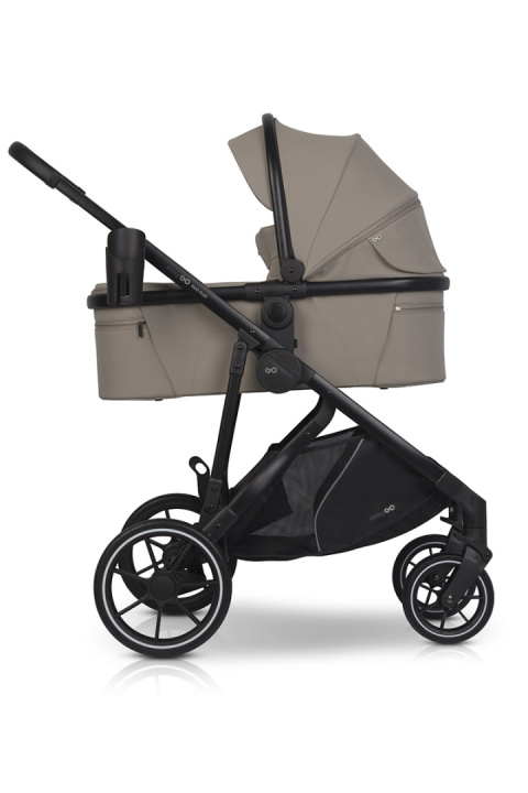 EASYGO DUO FLEX Beige – innowacyjny wózek dla jednego lub dwójki dzieci