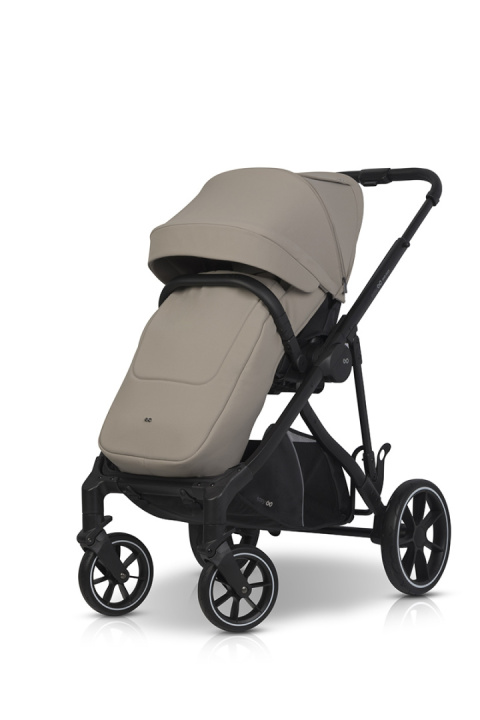 EASYGO DUO FLEX Beige – innowacyjny wózek dla jednego lub dwójki dzieci