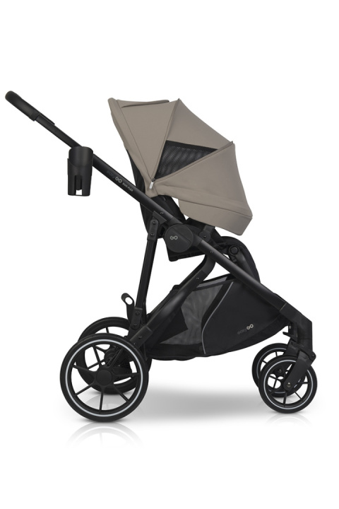 EASYGO DUO FLEX Beige – innowacyjny wózek dla jednego lub dwójki dzieci