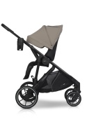EASYGO DUO FLEX Beige – innowacyjny wózek dla jednego lub dwójki dzieci