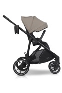 EASYGO DUO FLEX Beige – innowacyjny wózek dla jednego lub dwójki dzieci