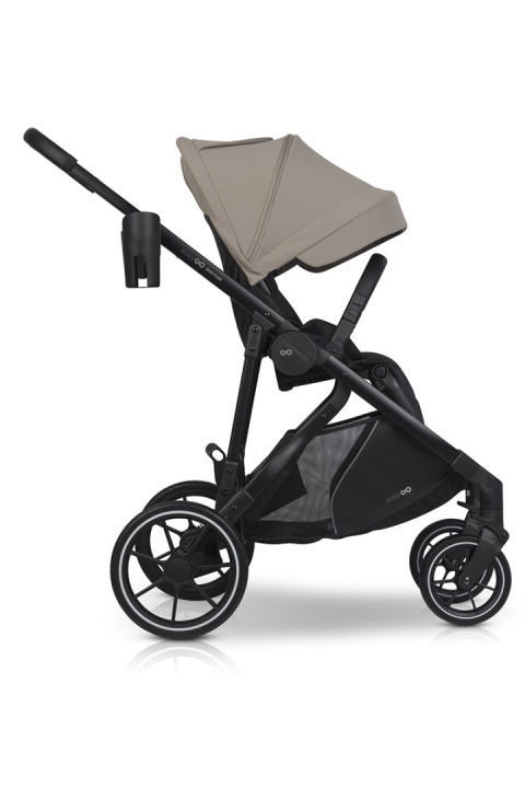 EASYGO DUO FLEX Beige – innowacyjny wózek dla jednego lub dwójki dzieci