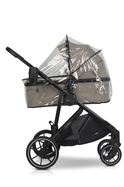 EASYGO DUO FLEX Beige – innowacyjny wózek dla jednego lub dwójki dzieci