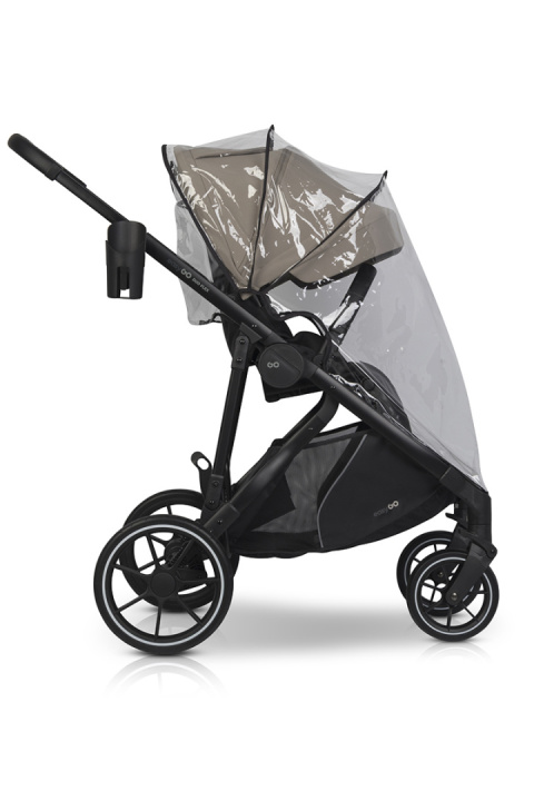 EASYGO DUO FLEX Beige – innowacyjny wózek dla jednego lub dwójki dzieci