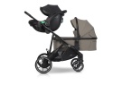 EASYGO DUO FLEX Beige – innowacyjny wózek dla jednego lub dwójki dzieci