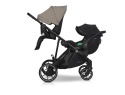 EASYGO DUO FLEX Beige – innowacyjny wózek dla jednego lub dwójki dzieci