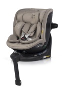 EASYGO BUZ PRO + BODY 2w1 Taupe – Foteliki samochodowe z bazą ISOFIX R129 I-SIZE