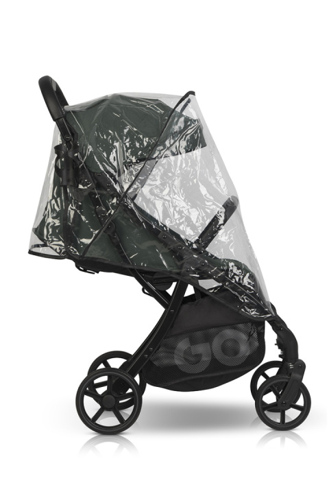 EASYGO FARO GREEN – Wózek spacerowy z automatycznym składaniem do 22 kg