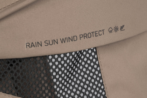 EASYGO FARO BEIGE – Wózek spacerowy z automatycznym składaniem do 22 kg