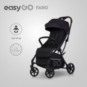 EASYGO FARO BLACK – Wózek spacerowy z automatycznym składaniem do 22 kg