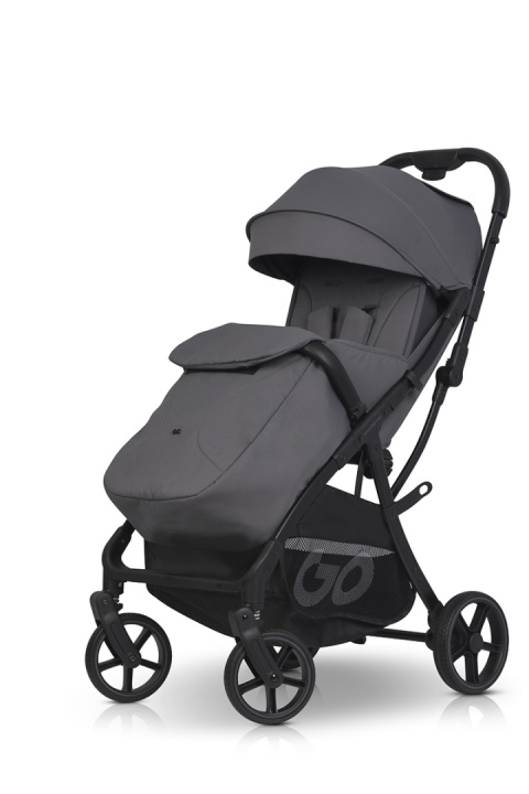 EASYGO FARO GREY – Wózek spacerowy z automatycznym składaniem do 22 kg
