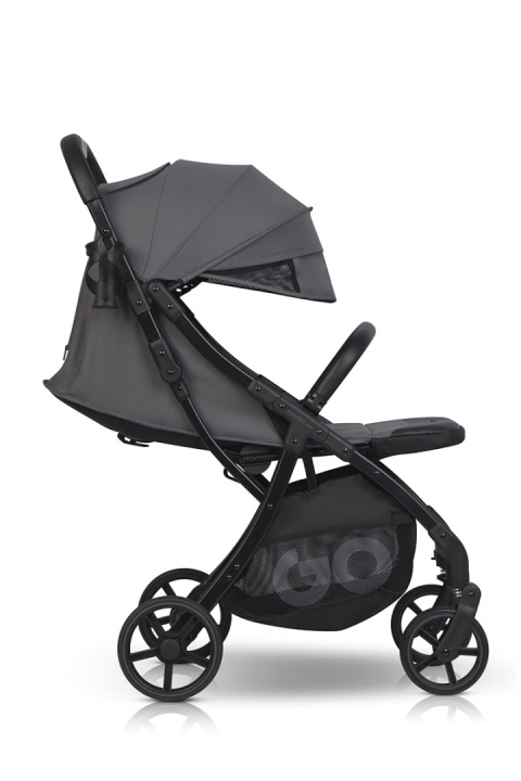 EASYGO FARO GREY – Wózek spacerowy z automatycznym składaniem do 22 kg