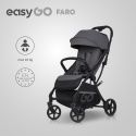 EASYGO FARO GREY – Wózek spacerowy z automatycznym składaniem do 22 kg