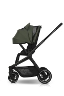 EASYGO REVA 2w1 GREEN – Wózek z gondolą i spacerówką od urodzenia