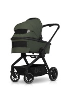 EASYGO REVA 2w1 GREEN – Wózek z gondolą i spacerówką od urodzenia