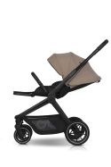 EASYGO REVA 2w1 BEIGE – Wózek z gondolą i spacerówką od urodzenia