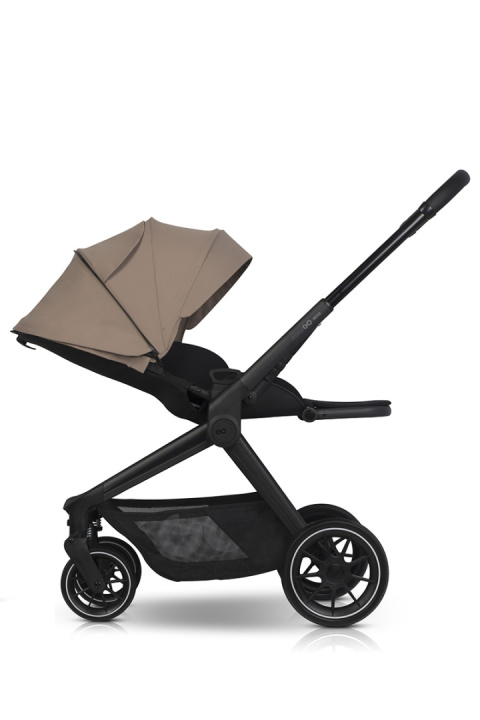 EASYGO REVA 2w1 BEIGE – Wózek z gondolą i spacerówką od urodzenia