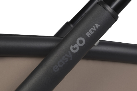 EASYGO REVA 2w1 BEIGE – Wózek z gondolą i spacerówką od urodzenia