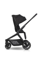 EASYGO REVA 2w1 BLACK – Wózek z gondolą i spacerówką od urodzenia