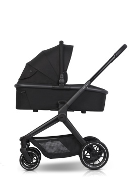 EASYGO REVA 2w1 BLACK – Wózek z gondolą i spacerówką od urodzenia