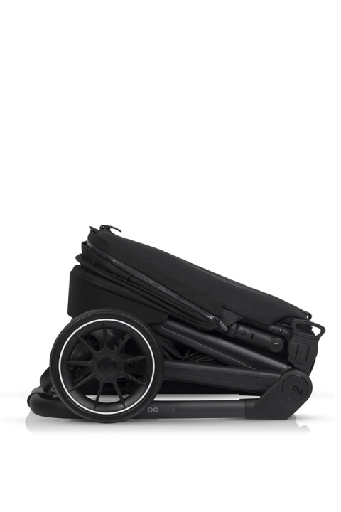 EASYGO REVA 2w1 BLACK – Wózek z gondolą i spacerówką od urodzenia