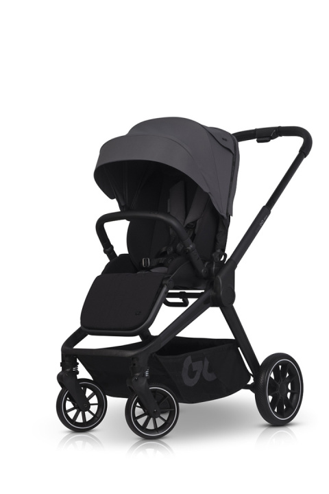 EASYGO REVA 2w1 GREY – Wózek z gondolą i spacerówką od urodzenia