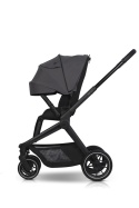 EASYGO REVA 2w1 GREY – Wózek z gondolą i spacerówką od urodzenia