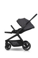 EASYGO REVA 2w1 GREY – Wózek z gondolą i spacerówką od urodzenia