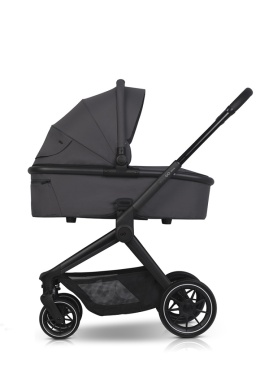 EASYGO REVA 2w1 GREY – Wózek z gondolą i spacerówką od urodzenia
